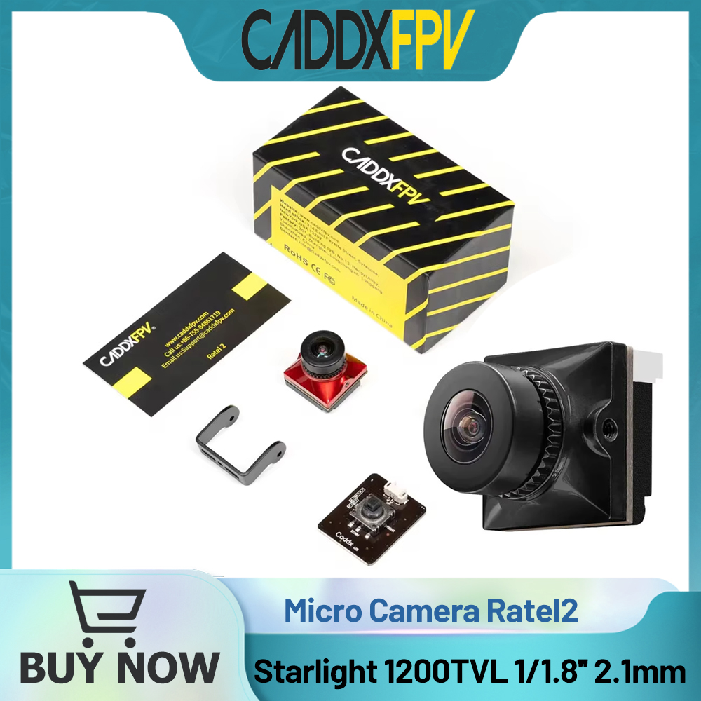 Drone Rc With Camera - CADDX Micro FPV Telecamera Ratel 2