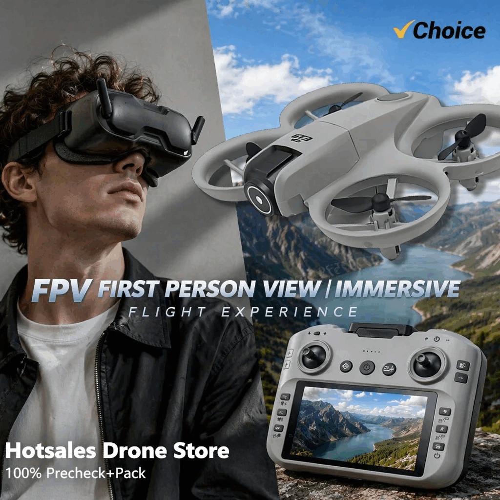 Drone Rc S156 - Mini Drone GT3 4K/8K HD Professionale