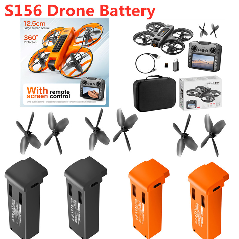 Drone Rc S156 - Batteria per Drone S156 3.7V 1800MAH