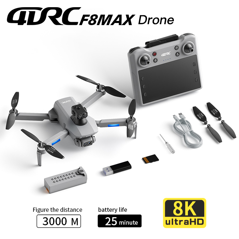 Drone Rc Holder - F8 MAX GPS Drone Professionale 8K