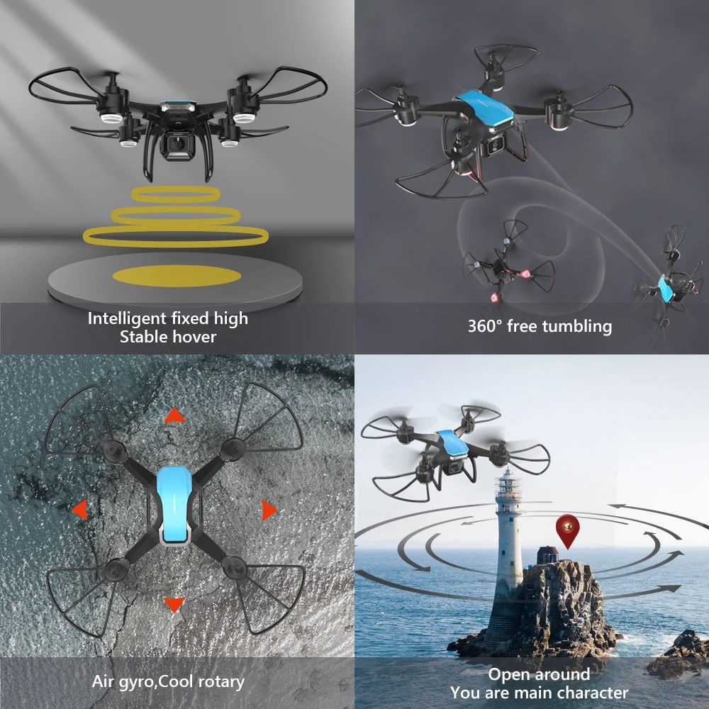 Drone Aircraft Jjrc - JJRC H108 Drone Assemblabile per Bambini,