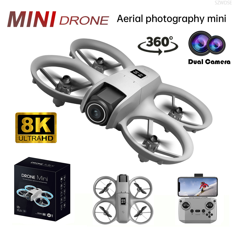 Drone Rc Harness - Mini Drone Professionale con Fotocamera 8K,