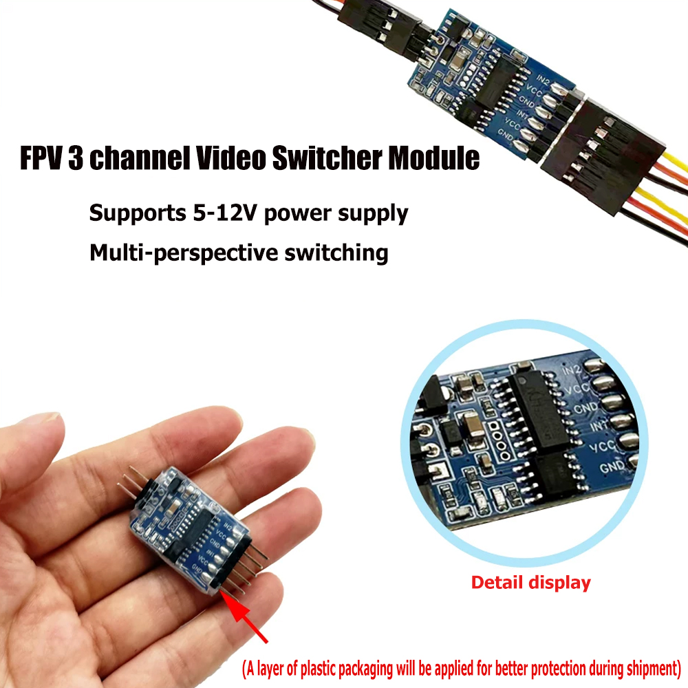 Modulo Switcher Video a 3 Cana - Drone Rc With Camera recensione e prezzo