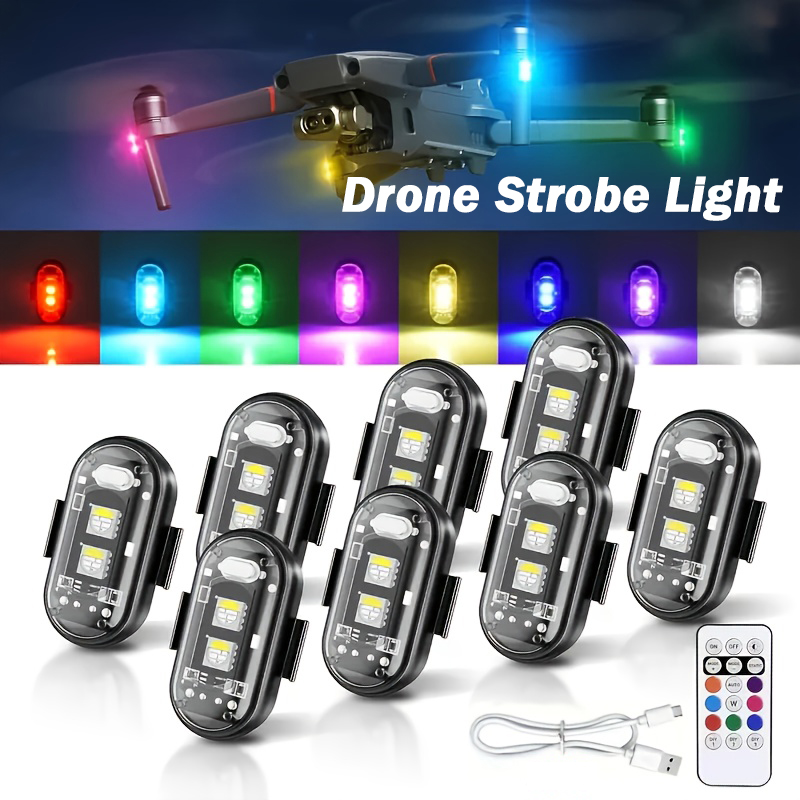 1-10PCS Moto LED Aereo Luci st - Drone Aircraft Jjrc recensione e prezzo