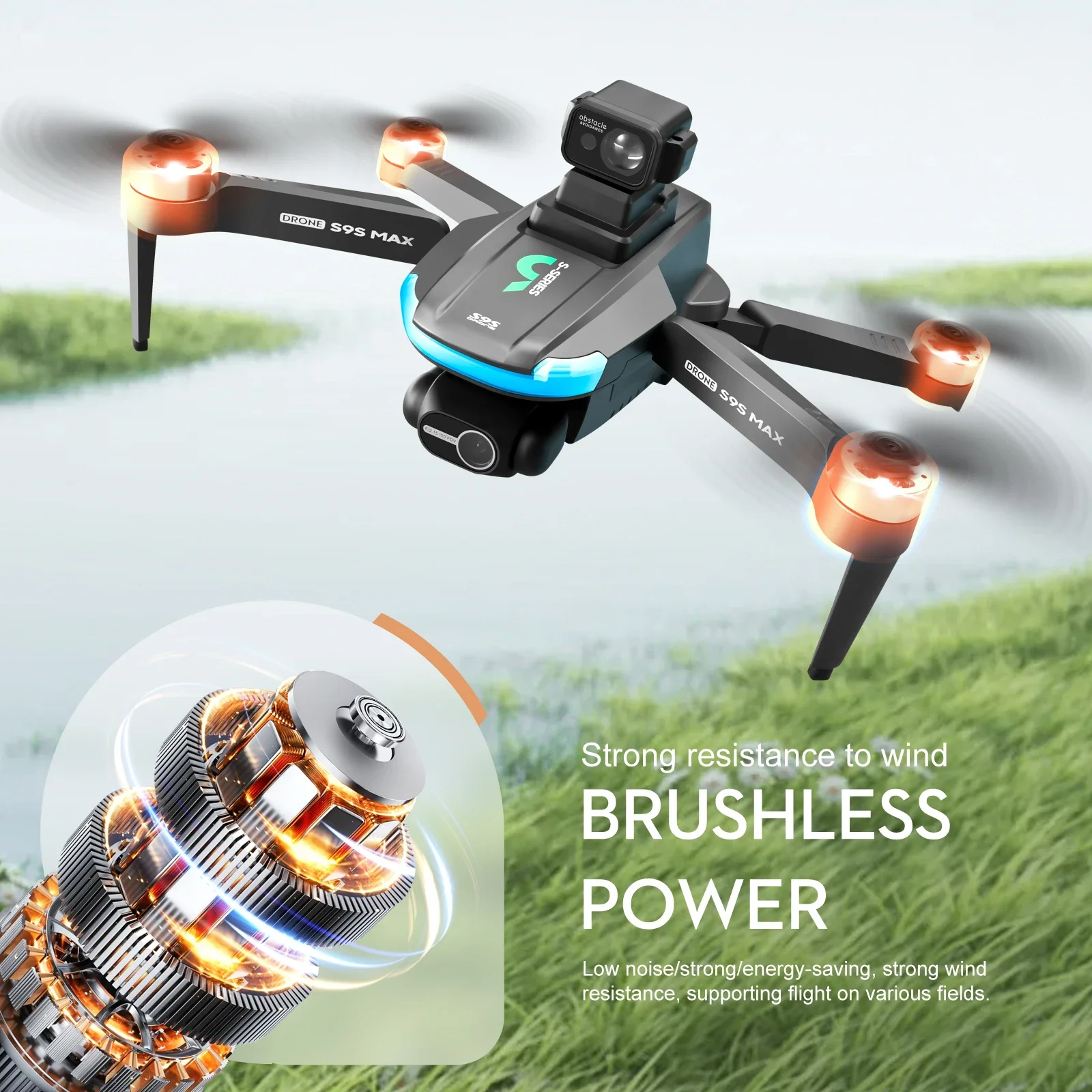 NUOVO S9S MAX MINI Drone 4K 2  - Drone Rc Harness recensione e prezzo