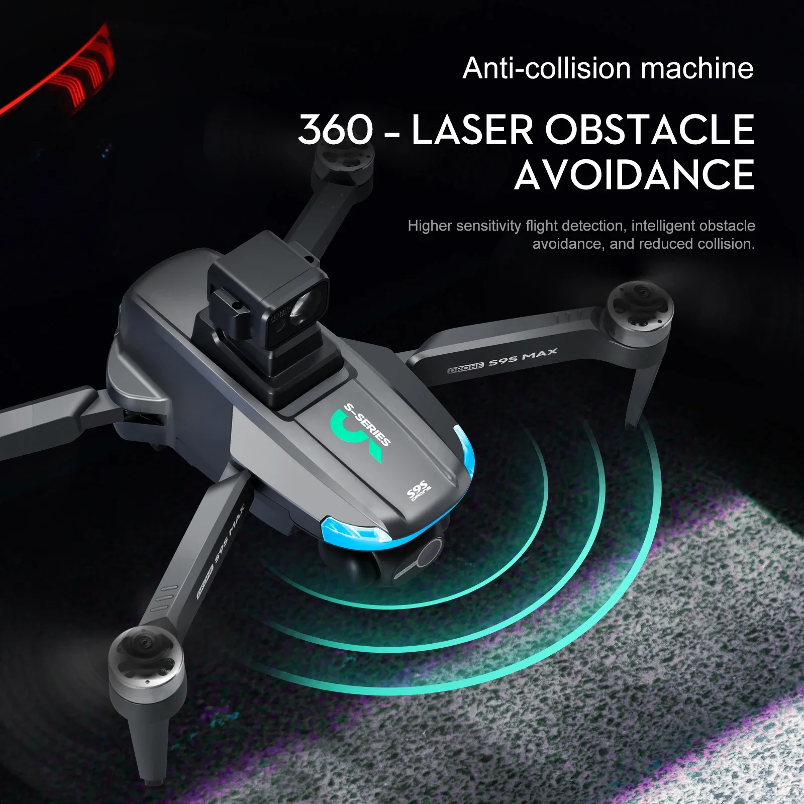 NUOVO S9S MAX MINI Drone 4K 2  - Drone Rc Harness recensione e prezzo