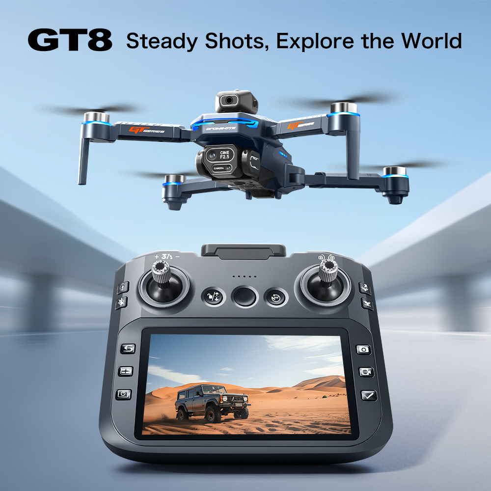 Drone Pieghevole GT8 Max con D - Drone Rc S156 recensione e prezzo