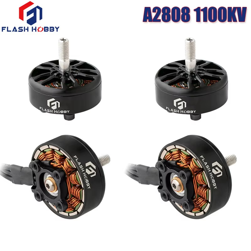 4 pz FLASHHOBBY A2808 2808 110 - Drone Rc Y Series recensione e prezzo
