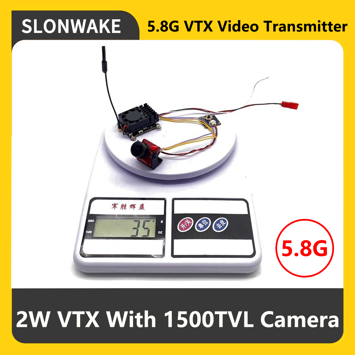 SLONWAKE 5.8G 2000mW Trasmetti - Drone Rc Accessories recensione e prezzo