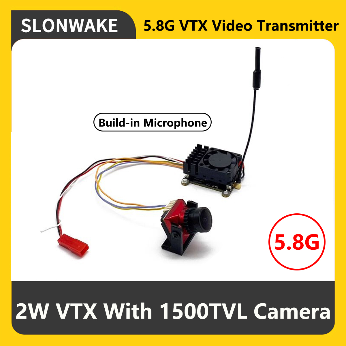 SLONWAKE 5.8G 2000mW Trasmetti - Drone Rc Accessories recensione e prezzo