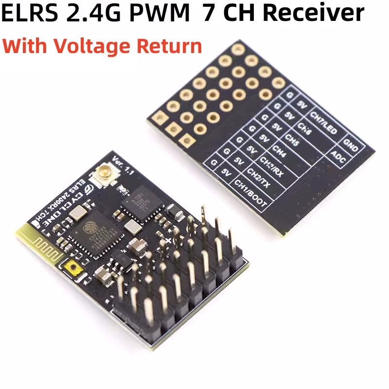 ELRS 2.4G PWM 7CH 6CH CRSF ric - Drone Helicopter Rc recensione e prezzo