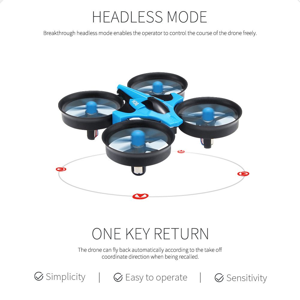 JJRC H36 Mini drone telecomand - Drone Aircraft Jjrc recensione e prezzo